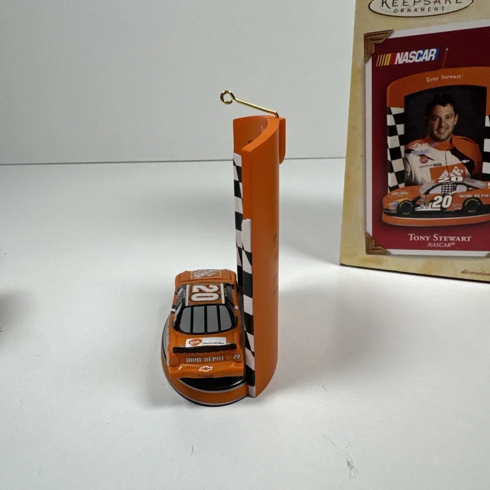 2004 Hallmark Keepsake Tony Stewart #20 Home Depot NASCAR Ornament
